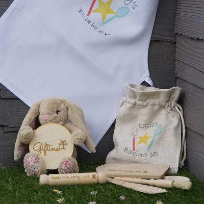 Personalised Childs baking set