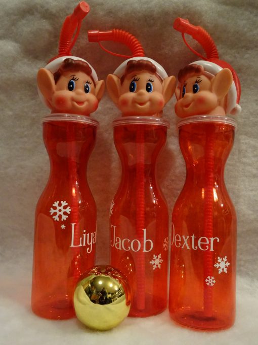Elf Water Bottle personalised