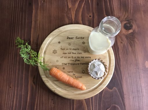 Personalised Christmas Eve Wooden Board - Image 3