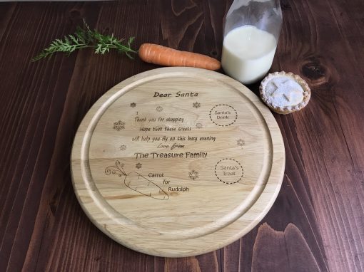 Personalised Christmas Eve Wooden Board - Image 5