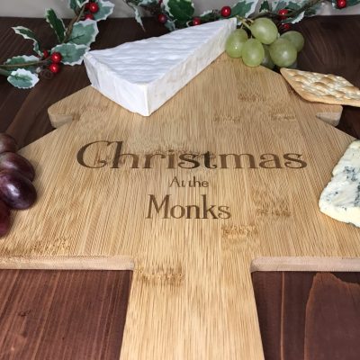 Personalised Tree Shaped Serving Board