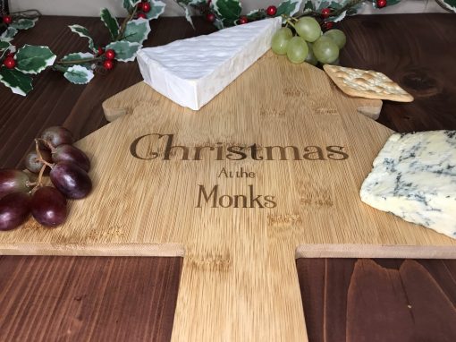 Personalised Tree Shaped Serving Board