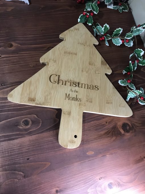 Personalised Tree Shaped Serving Board - Image 2