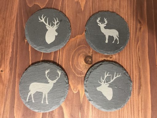 Slate Stag Coaster - Image 2