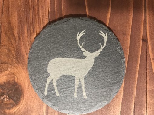 Slate Stag Coaster - Image 3
