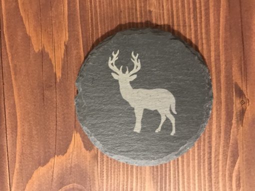 Slate Stag Coaster - Image 5