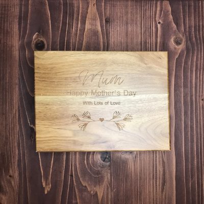 Mother’s Day wooden jewellery box