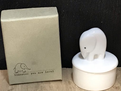 Little Elephant Porcelain Pot - Image 2