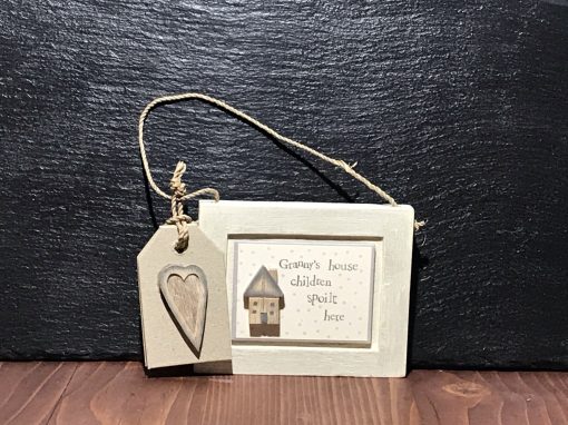 Granny's House hanging sign