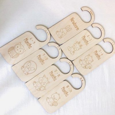 Wooden Wardrobe Dividers Woodland
