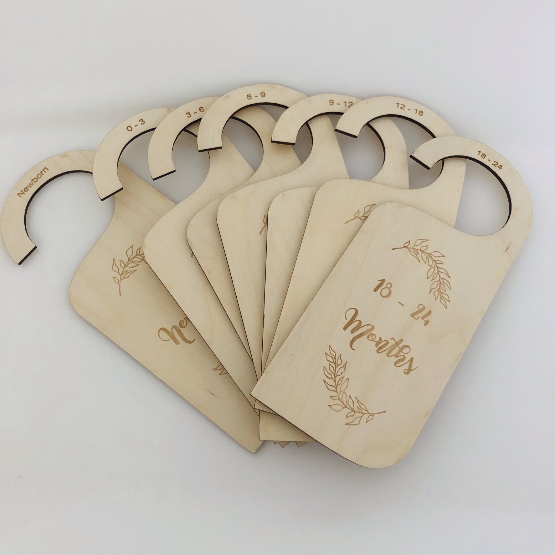 Botanical Wooden Wardrobe Dividers - Image 2
