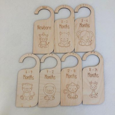 Wooden Wardrobe Dividers Safari