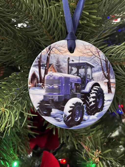 Blue Tractor