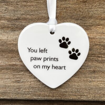 You left paw prints on my heart