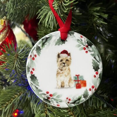 Cairn Terrier Christmas Decoration