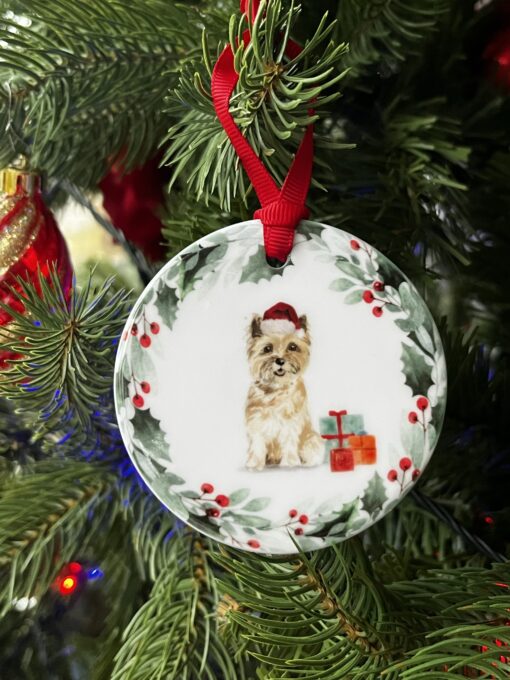 Cairn Terrier Christmas Decoration