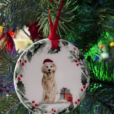 Golden Retriever Hanging Decoration