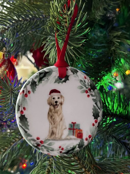 Golden Retriever Hanging Decoration