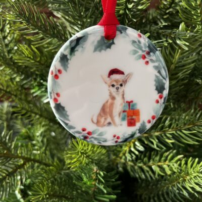 Pale Chihuahua Hanging Decoration