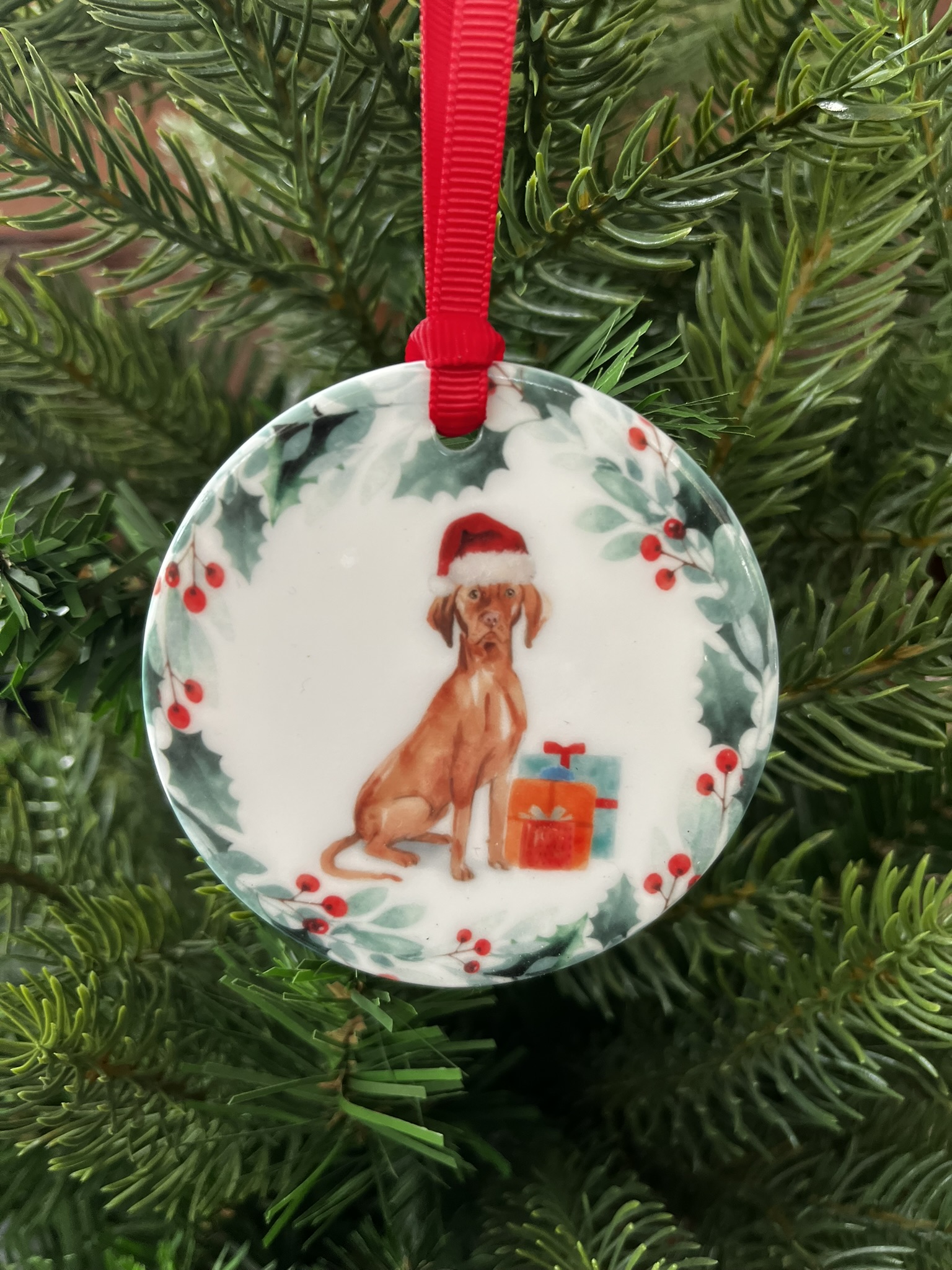 Hungarian Vizsla Hanging Decoration - Image 3